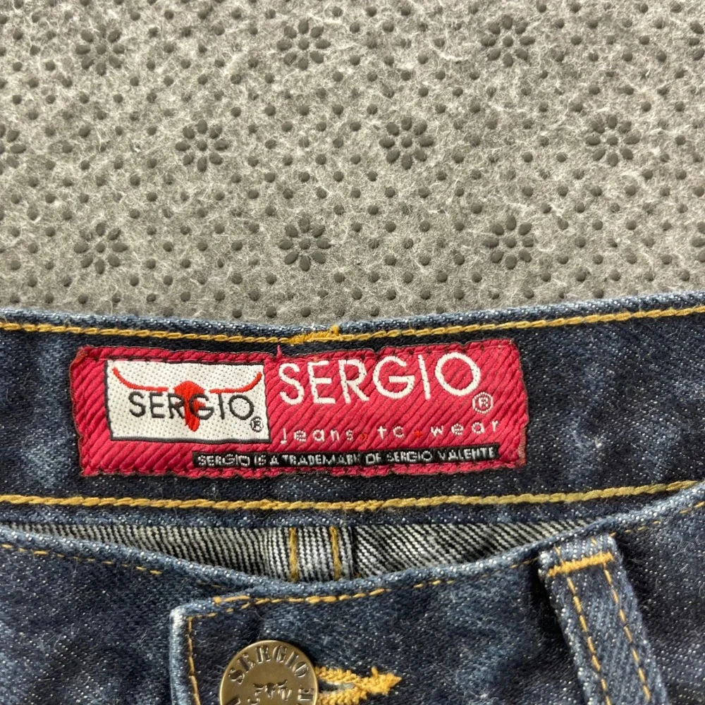 Vintage Sergio Valente Indigo Straight Leg Jeans Mens  Dark Wash Denim W30xL27